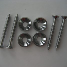 Chrome Neck Mounting Ferrules